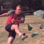 Kick Balls, Not Rocks logo