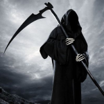 #1 Red Zone Reapers (Black) logo