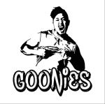 The Goonies - Gray/Silver logo