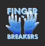 Finger Breakers - Heather Prism Sunset logo