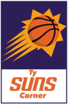 TySuns Corner - White logo