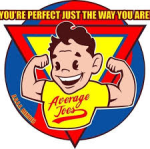 Aggressively Average logo