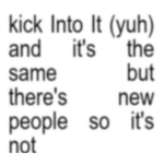 kick into it (yuh) logo