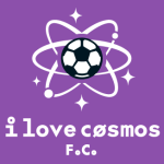 I Love Cøsmos FC logo