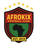 Afro Kix FC - Black logo