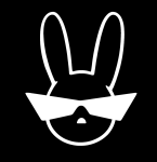 Conejos Malos - Black logo