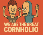 We are the Great Cornholio logo