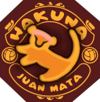 Hakuna Juan Mata - Maroon logo