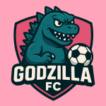 Godzilla FC - Pink logo