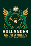 Hollander Arch Angels (Teal) logo
