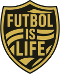 Futbol is Life - Black logo