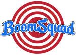 Boom Squad - White logo