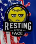 Resting Pitch Face (Black) logo
