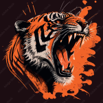 Shadow Tigers (Dark Heather) logo