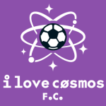 I Love Cøsmos F.C. logo