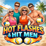 Hot Flashes & Hit Men logo