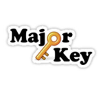 Major Key - Black logo
