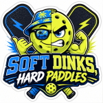 Soft Dinks, Hard Paddles logo
