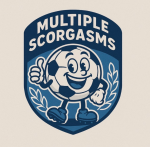 Multiple Scorgasms (Baby Blue) logo