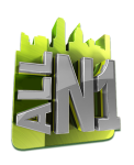 Alln1 Ladies (Lime) (Winner) logo