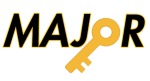 Major Key - Black logo